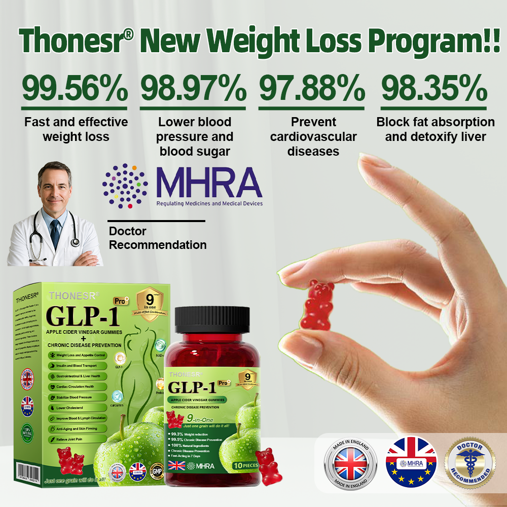 Official Store |𝐓𝐡𝐨𝐧𝐞𝐬𝐫® 𝐆𝐋𝐏-𝟏 𝐀𝐩𝐩𝐥𝐞 𝐂𝐢𝐝𝐞𝐫 𝐕𝐢𝐧𝐞𝐠𝐚𝐫 𝐆𝐮𝐦𝐦𝐢𝐞𝐬👩‍⚕️——Effective Measures for Preventing Chronic Diseases